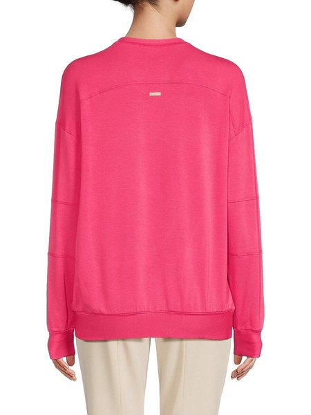 Solid Drop Shoulder Sweater