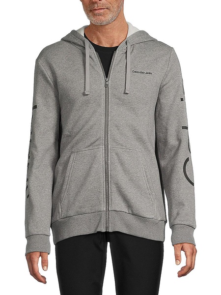 Logo Zip Hoodie