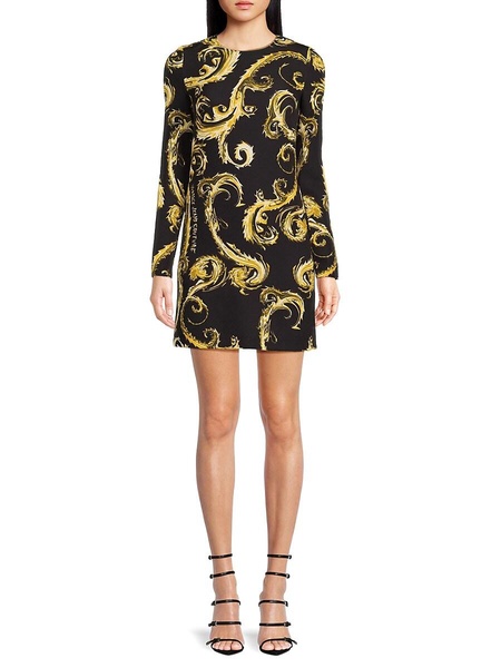 Baroque Print Minidress