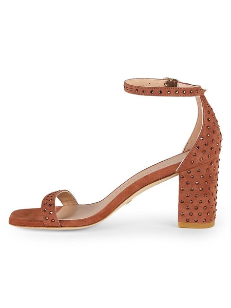 Studded Suede Sandals