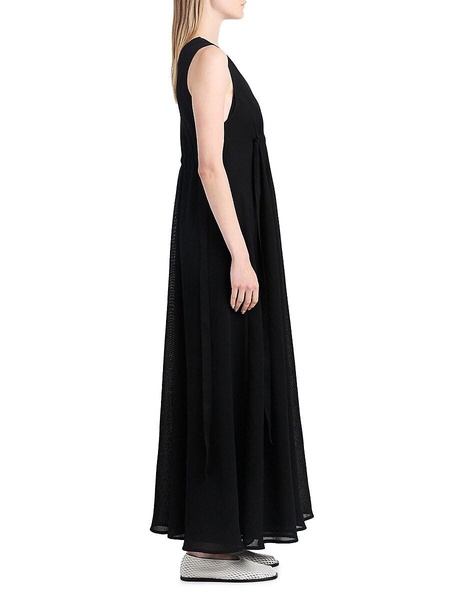 Lorna V-Neck Midi-Dress