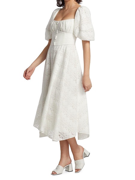 Stapleton Lace Midi Dress