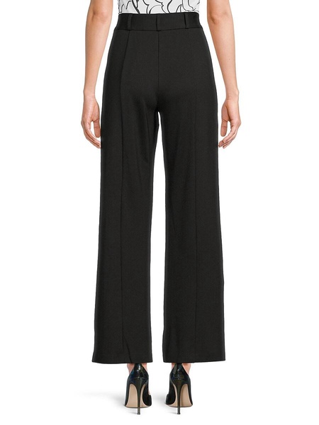 Flat Front Wide Leg Pants