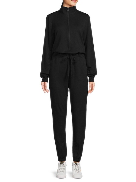 Drawstring Waist Ski Jumpsuit