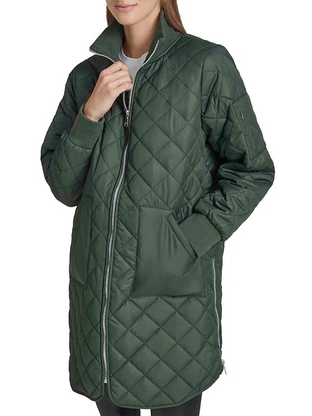 Quilted Longline Jacket