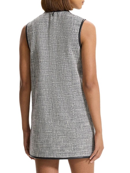 Textured Sleeveless Minidress