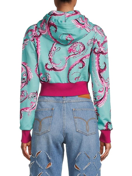 Baroque Print Hoodie
