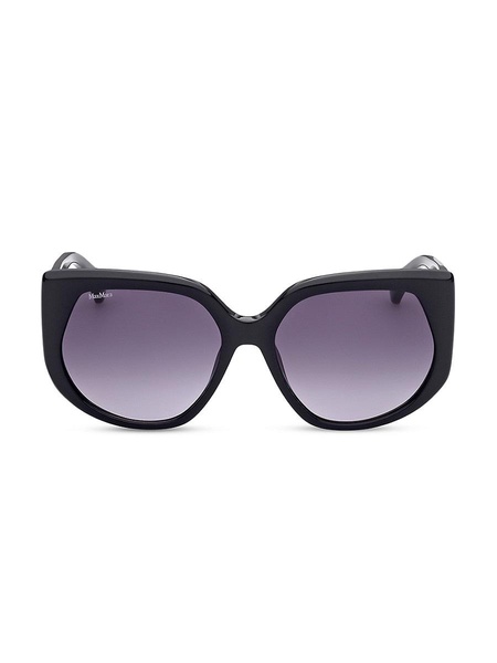 58MM Geometric Sunglasses