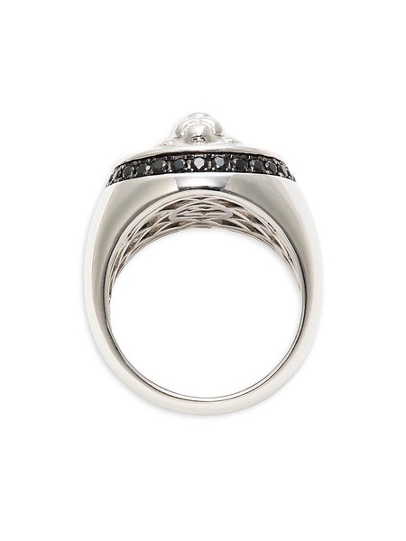 Sterling Silver & Spinel Ring