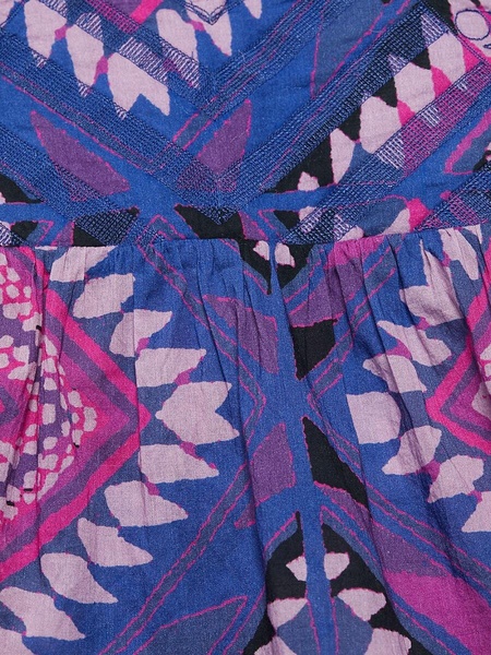 Gilo Geometric Splitneck Top