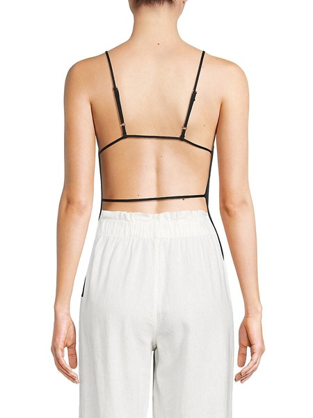 Open Back Tank Top