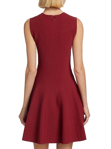 Fit-&-Flare Knit Dress