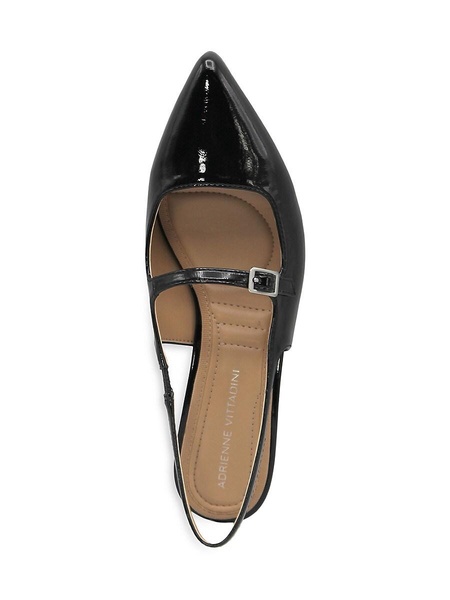 Scooter Kitten Heel Slingback Pumps