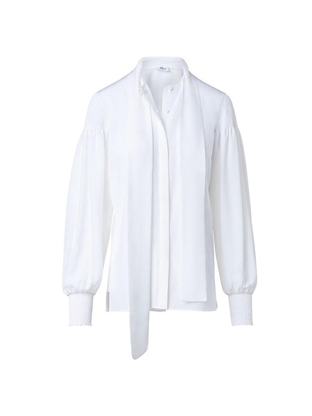 Tieneck Silk Blouse