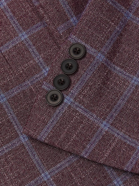 Windowpane Check Blazer