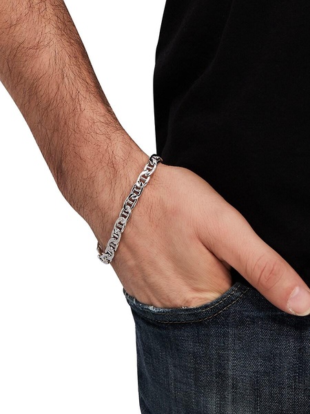 Sterling Silver Mariner Chain Bracelet