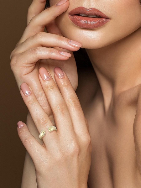14K Yellow Gold Open Ring