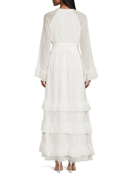 Viv Ruffle Tiered Maxi Dress