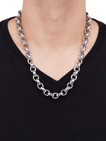 Sterling Silver 22” Rolo Chain Necklace