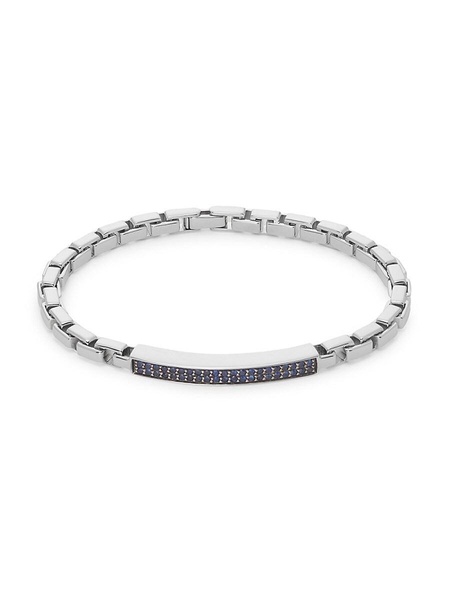 Sterling Silver & Sapphire Bracelet
