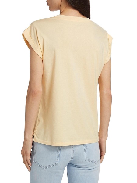 Cotton V-Neck T-Shirt
