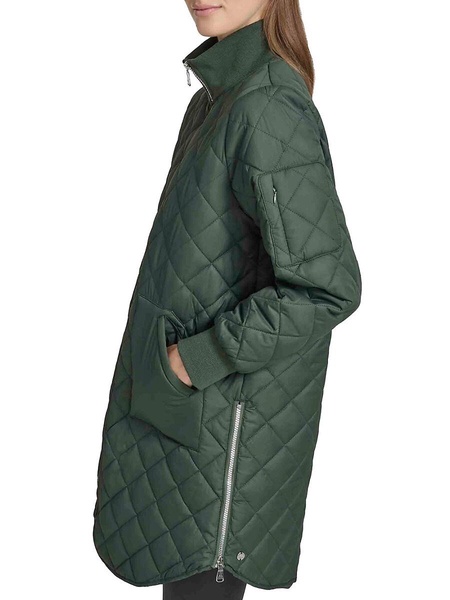 Quilted Longline Jacket