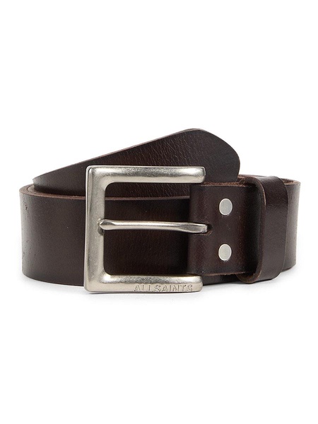 Leather Box Frame Belt