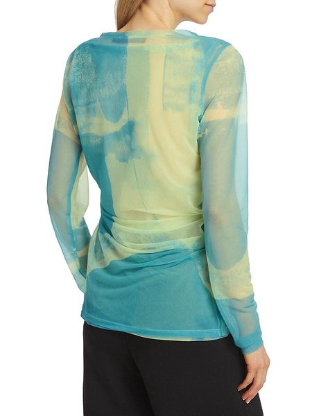 Amber Mesh Jersey Top
