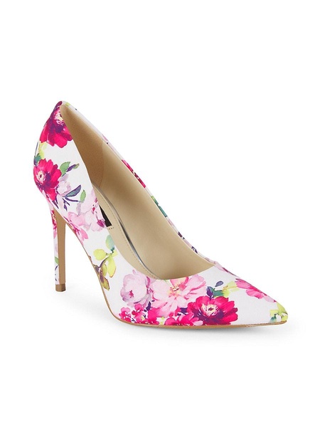 Fresh 102MM Floral Pumps