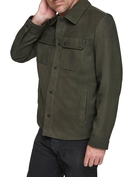 Laredo Leather Shirt Jacket