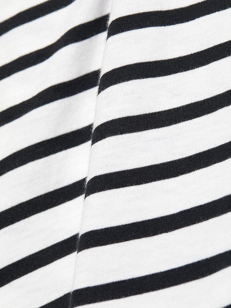 Stripe Jersey Cotton Tank Minidress