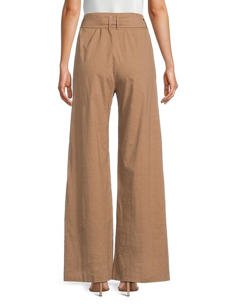 Tasena Lining Blend Belted Pants