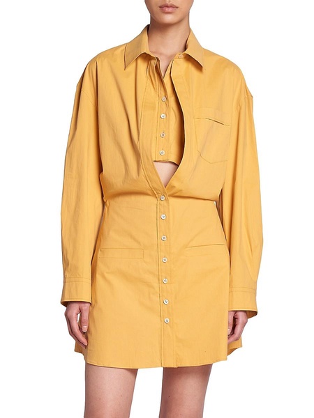 Baunhila Layered Shirtdress