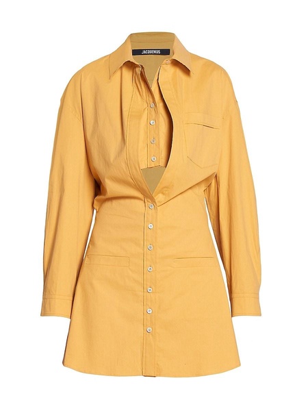 Baunhila Layered Shirtdress