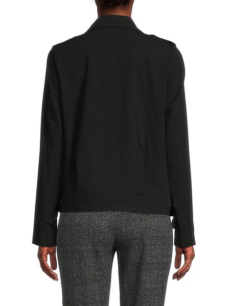 Zip Up Moto Jacket