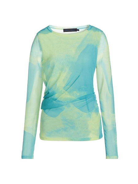 Amber Mesh Jersey Top