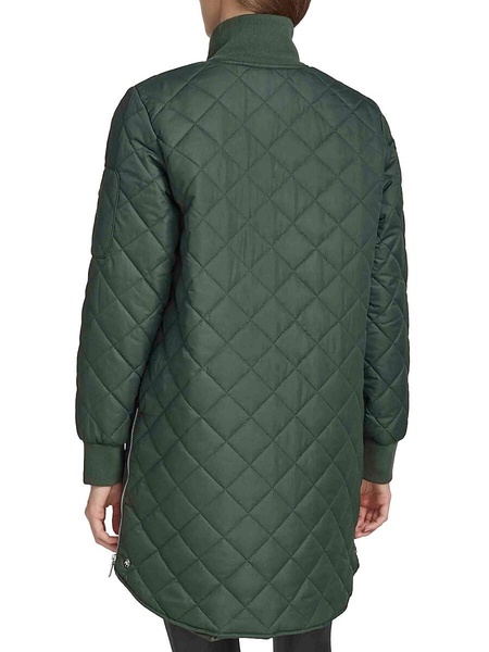 Quilted Longline Jacket
