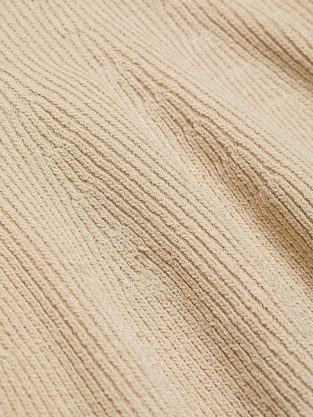 Contour Rib-Knit Peplum Top