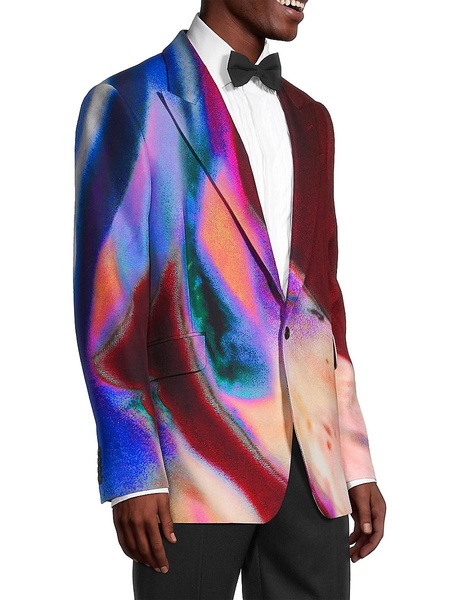 Luminous Flower Suit Jacket