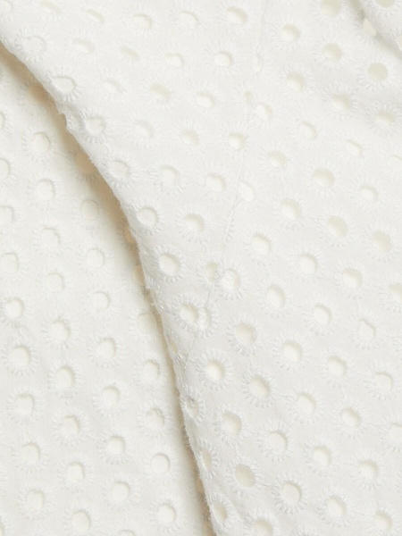 Juno Broderie Anglaise Cotton Midi Dress