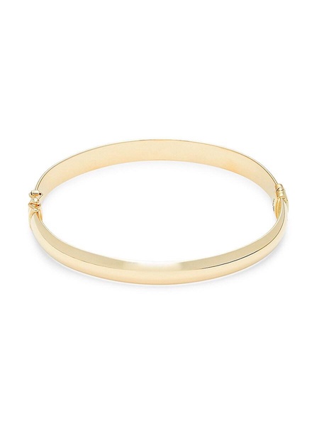 ​14K Yellow Gold Hinge Bangle Bracelet