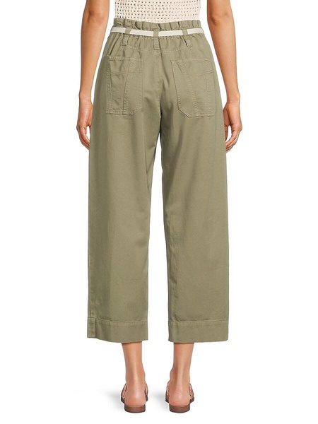 Augusta Belted Straight Pants