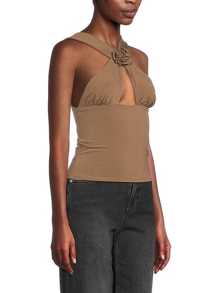 Rose Halter Top
