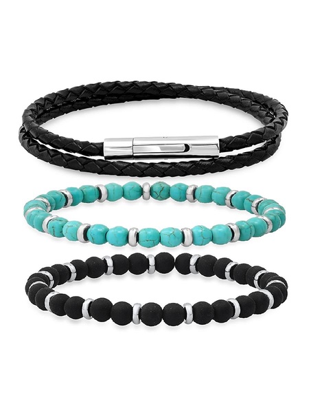 3-Piece Stackable Bracelet Set