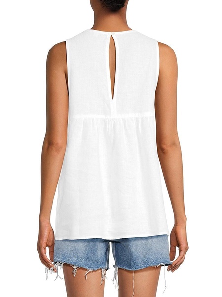 100% Linen Sleeveless Top