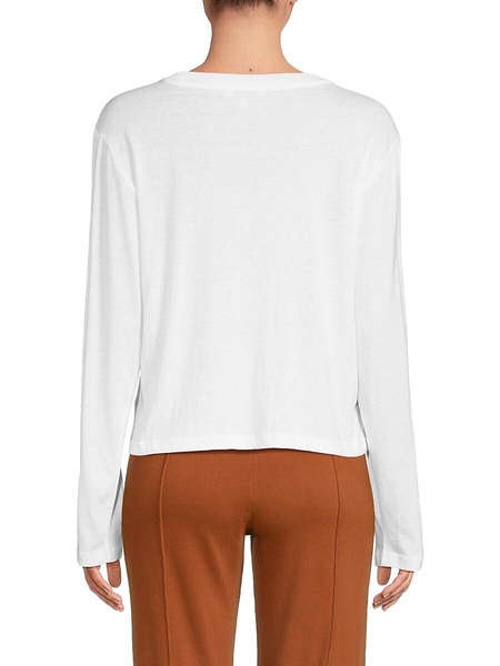 Solid Long-Sleeve T-Shirt