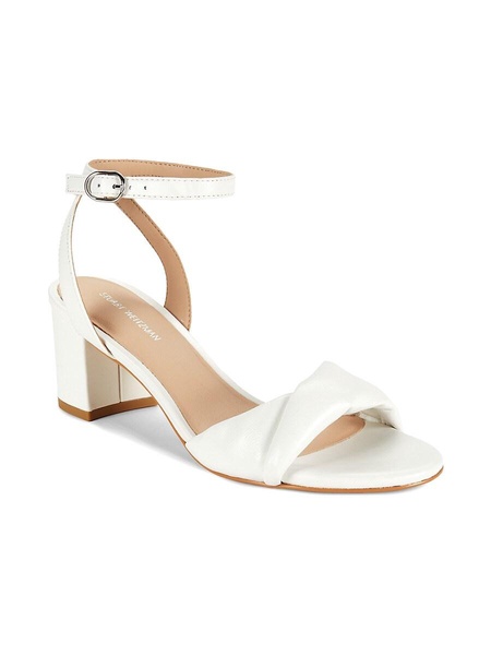 Everly Block Heel Leather Sandals