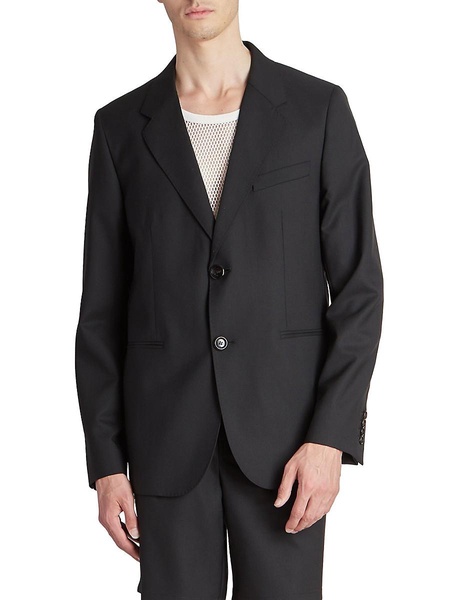 Two-Button Wool Jacket