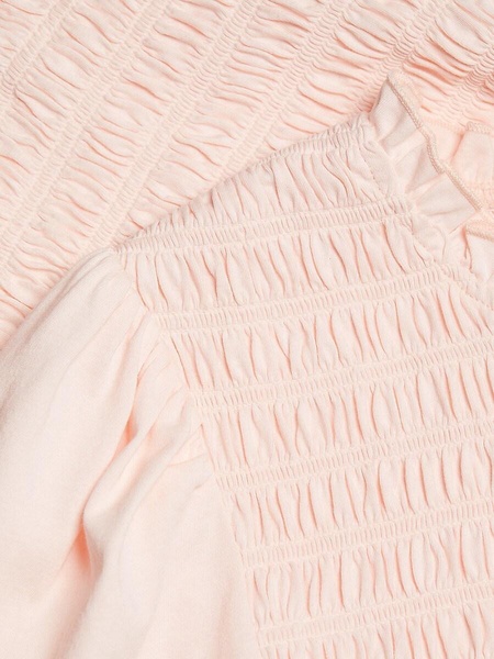 Langston Smocked Cotton Top