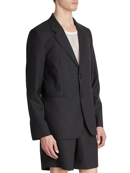 Two-Button Wool Jacket